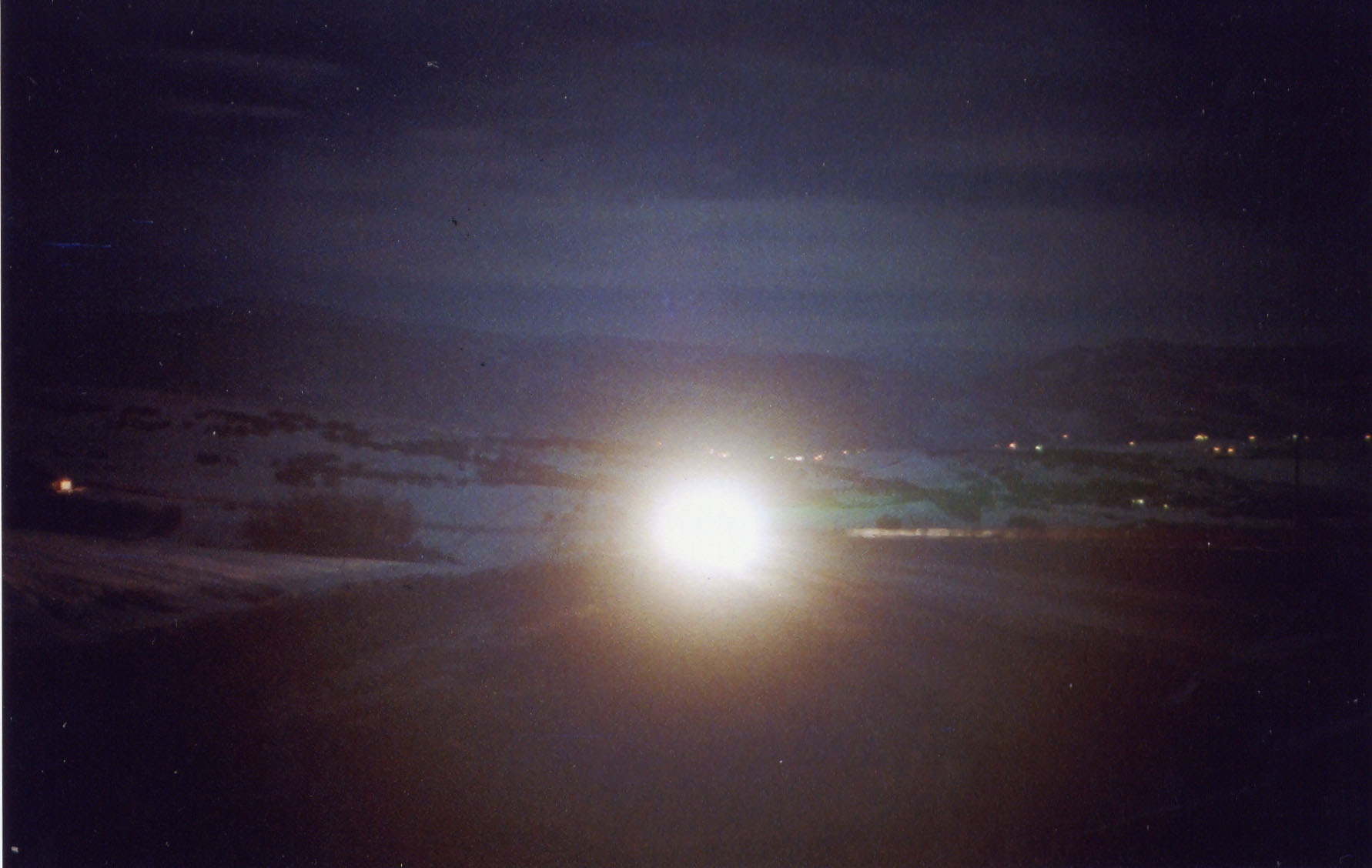 500ft high beam headlight off-axis laser